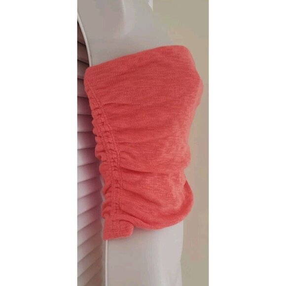 NEW FREE PEOPLE BOULEVARD BELLA ROSA LINED TUBE TOP SZ LARGE - Picture 4 of 7